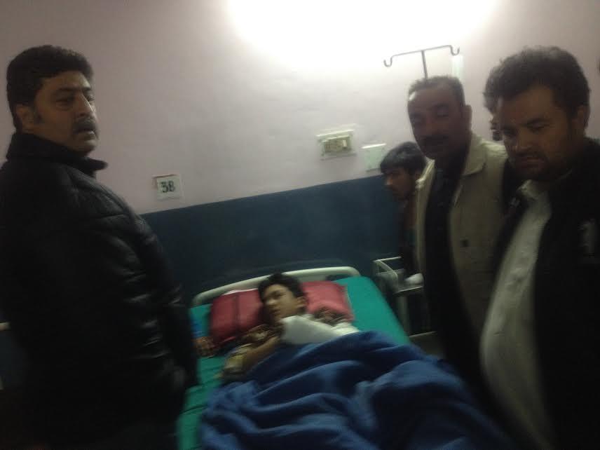 Bilal Lone inquires well-being of Kupwara injured